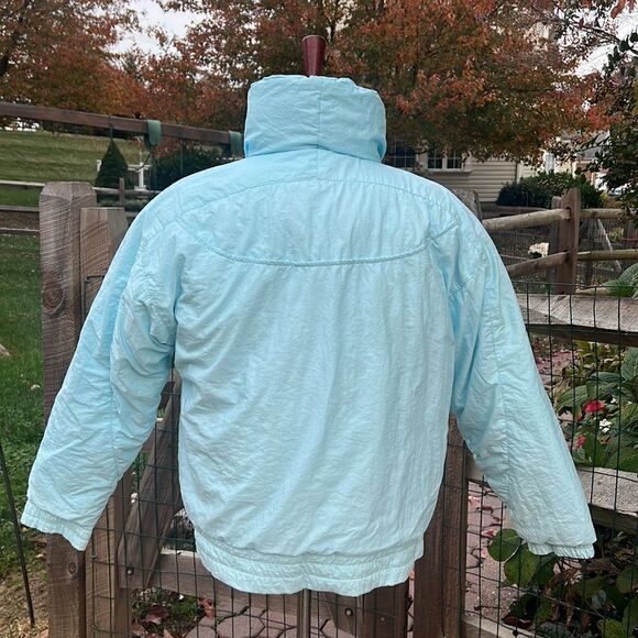 Profile Vintage Ski Down filled Puffer Jacket Coat Women’s 8 Sky Blue - Picture 11 of 16
